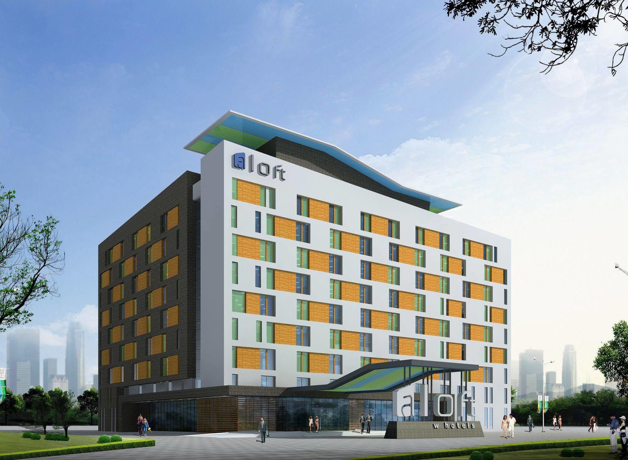 Отель Aloft Yancheng Яньчэн Экстерьер фото